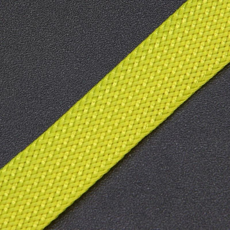 PET Geflechtschlauch 4mm gelb