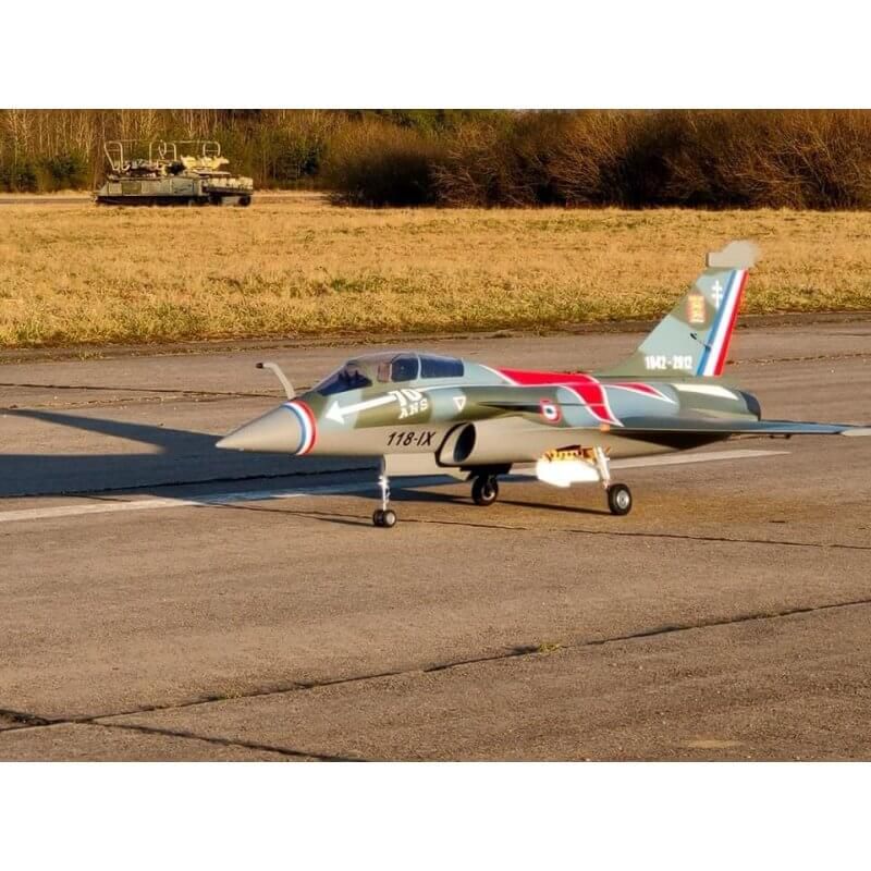 Rafale 1/5 3M RED Star ARF+