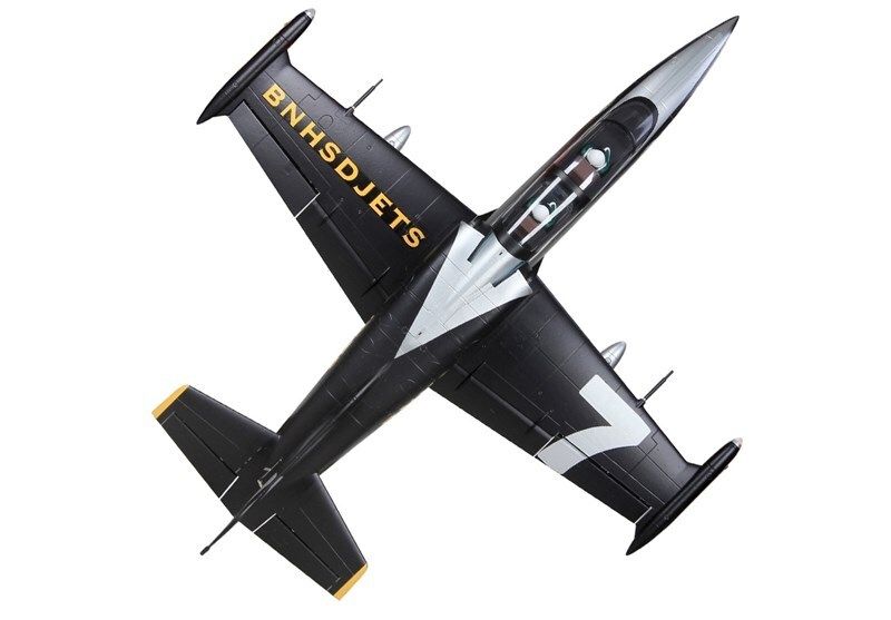 HSDJets Turbo L-39 Albatros Black, Spw 1665mm, ready for Turbine, PNP
