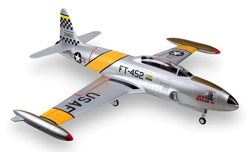 HSDJets Turbo T-33 Yellow Ribbon, Spw 2018mm, ready for Turbine, PNP