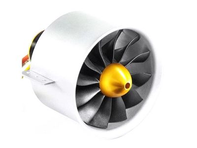 Impeller EDF 90mm, 12-Blatt mit Motor 4068-1835KV, 6S-Version, Freewing Impeller EDF 90mm, 12-Blatt mit Motor 4068-1835KV, 6S-Version, Freewing