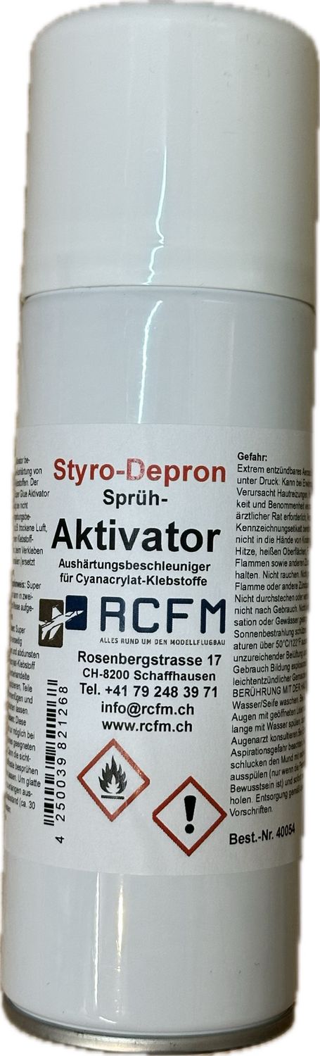 RCFM-Aktivator-Spray Styro/Depron 200 ml