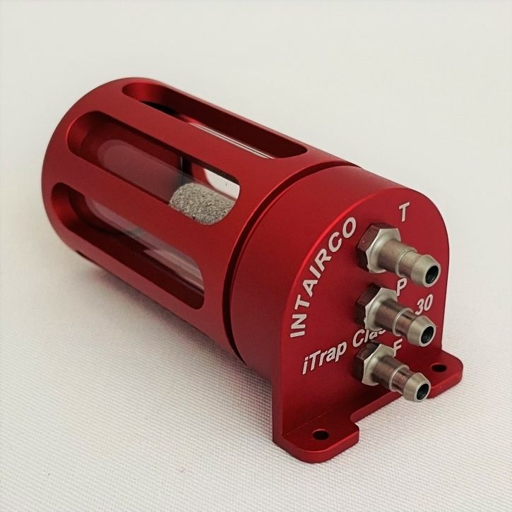 Intairco iTrap 30 PRO, Barb fittings - Suit large Tygon and 6mm Festo tube