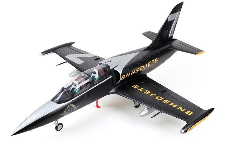 HSDJets Turbo L-39 Albatros Black, Spw 1665mm, ready for Turbine, PNP