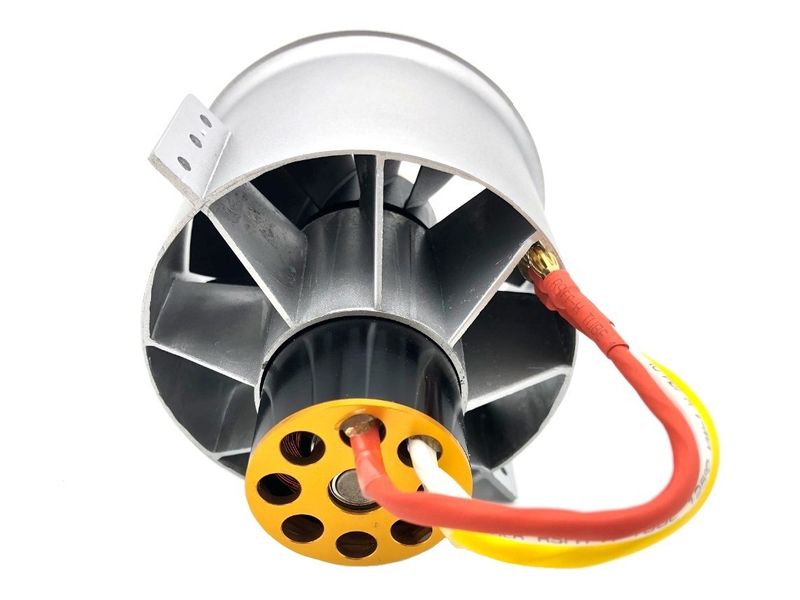Impeller EDF 90mm, 12-Blatt mit Motor 4075-1390KV, 8S-Version, Freewing