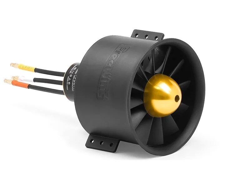 Impeller EDF 90mm, 12-Blatt mit Motor 3668-1960KV, 6S-Version, Freewing