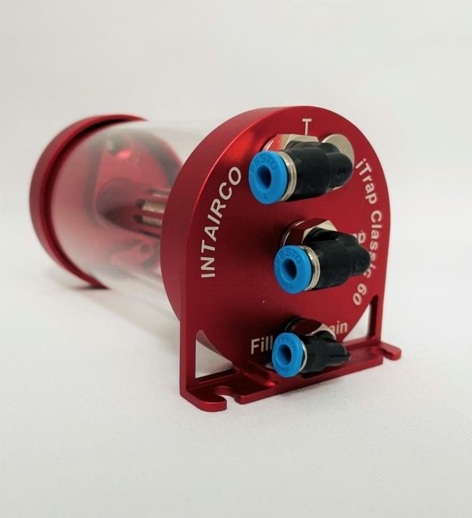 Intairco iTrap 60 Classic Pro Single Inlet, Festo 4mm QS Elbow Connections