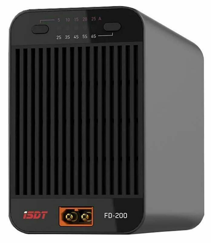 iSDT SMART DISCHARGER FD200 - 200W, 2-8S, 7-35V, 5-25A iSDT SMART DISCHARGER FD200 - 200W, 2-8S, 7-35V, 5-25A