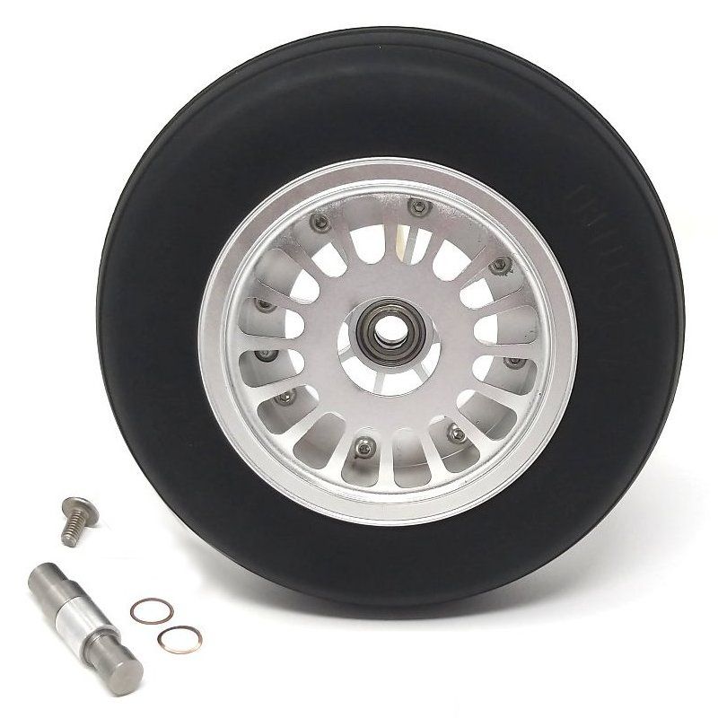 JP Hobby 136/36mm Aluminiumrad (8mm Achse)