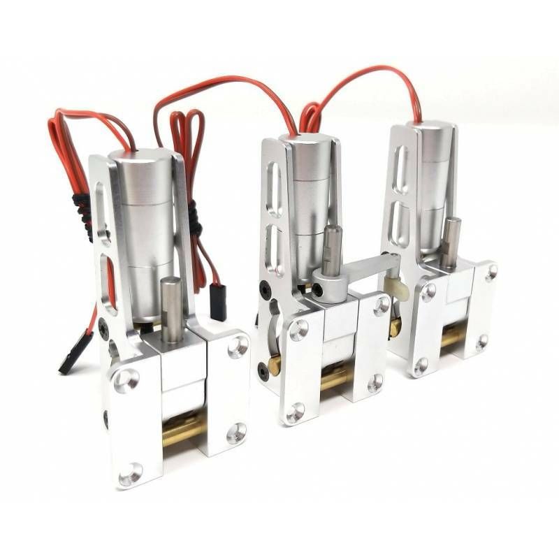 JP Hobby ER-005 5mm Alloy Electric 3 Retracts Set (6kg/Low/Inside) + Controller (optional)