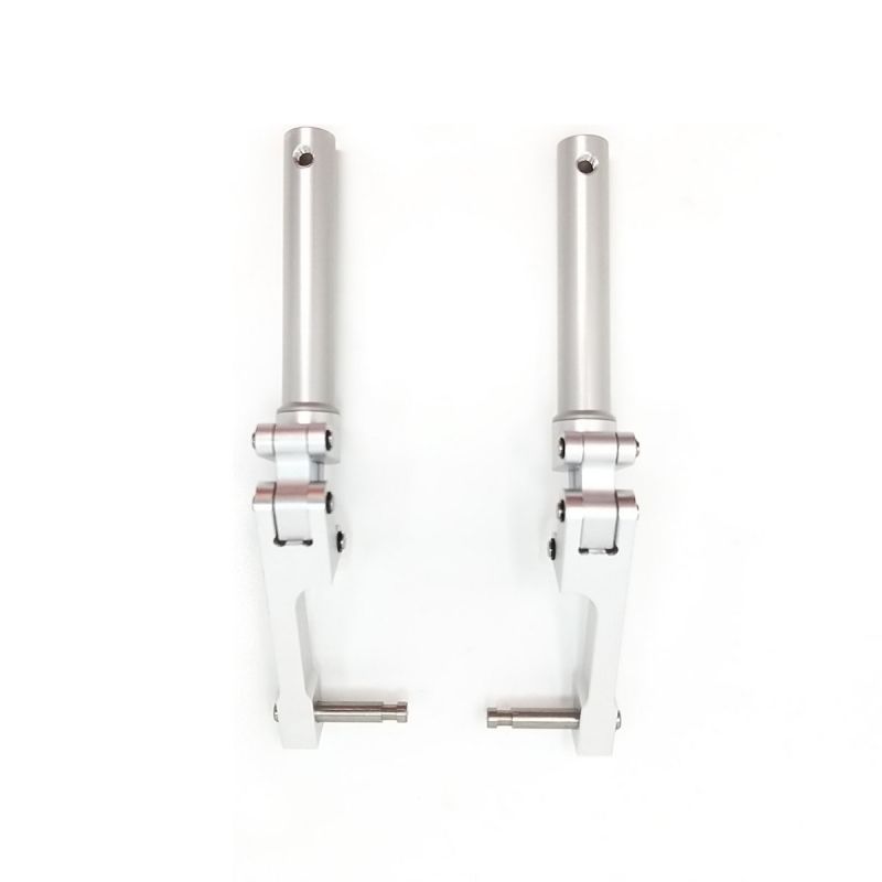 JP Hobby ER-005 V2 5mm Main Gear Scale Metal Oleo Struts (Sebart Mini Avanti S and Bae Hawk / Krill mini Ares)