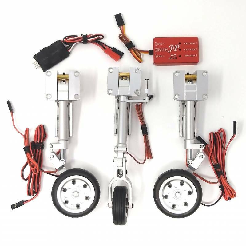 JP Hobby ER-005 V2 Tricycle Full Set with Brakes (Sebart Mini Avanti S, Bae Hawk , PC-21 50e) + Controller