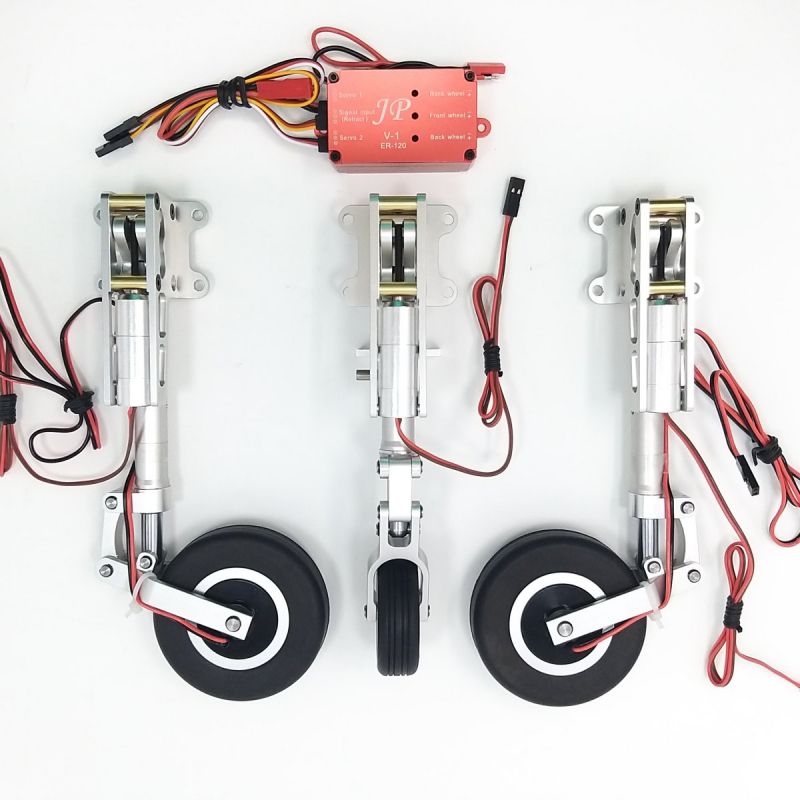 JP Hobby ER-008 Tricycle Full Set with Brakes (AF Model / Aerofoam MB-339) + Controller