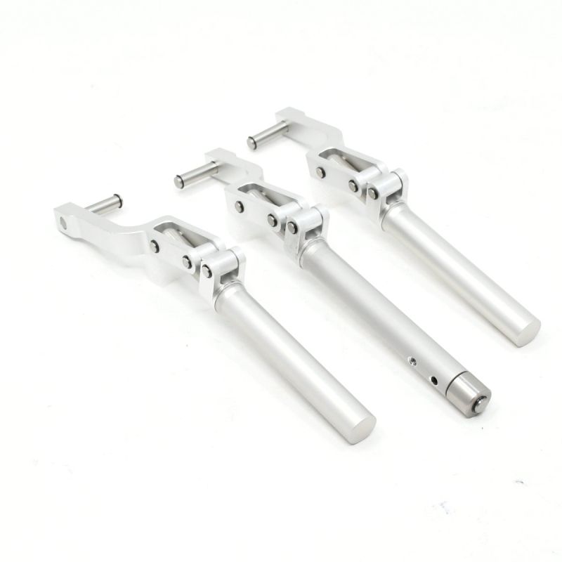JP Hobby ER-120 12mm Scale Metal Oleo Struts (inkl. einzelner Bugstrebe) (Black Horse Viper MK II 1.88m oder Flugzeuge bis 12kg)