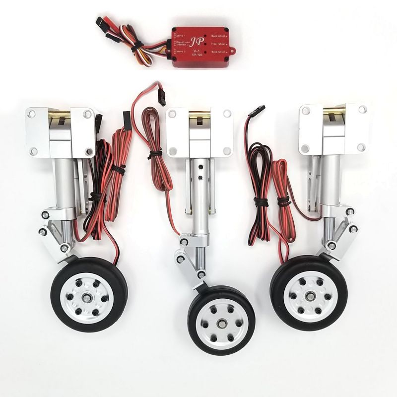 JP Hobby ER-120 Tricycle Full Set with Brakes (Black Horse L-39 1.45m) + Controller