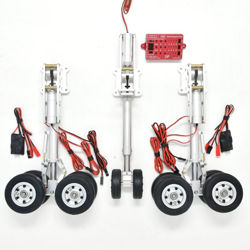 JP Hobby ER-150 Tricycle Full Set with Brakes (Norbert Rauch Boeing 757-200 1/16 2.4m) + Controller JP Hobby ER-150 Tricycle Full Set with Brakes (Norbert Rauch Boeing 757-200 1/16 2.4m) + Controller