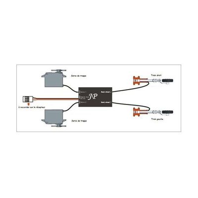 JP Hobby Zweirad-Controller Retract Box ER-120 V1