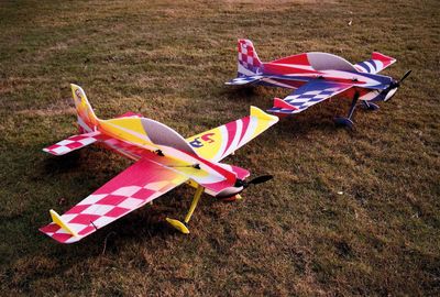 JTA Innovations Gamebird ( blau/rot) new 33" EPP 3D-Kunstflug Modell