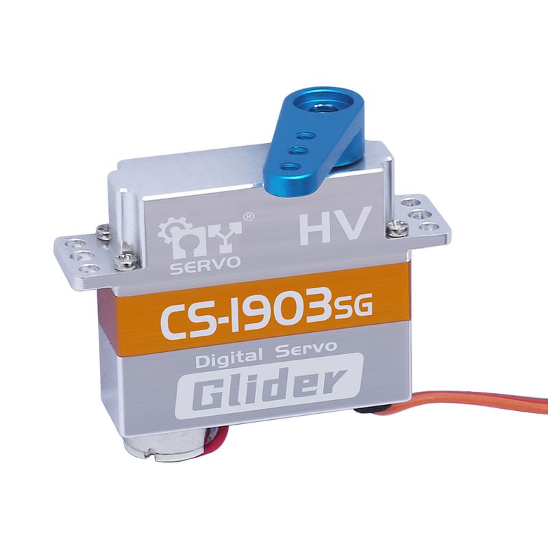 JX CS-1903SG HV-Coreless Mini Servo 8mm, 3.2kg Stellkraft, 0.08sec./60°