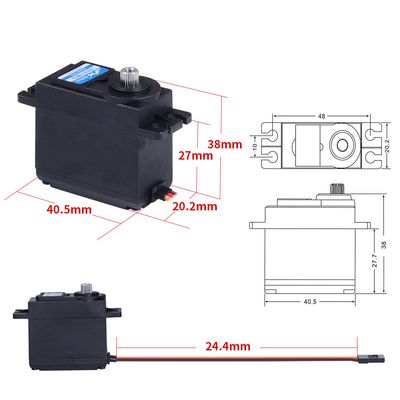 JX Servo PDI-5521MG Digital, 20mm, 20,32 kg/cm, 0,16 s/60°