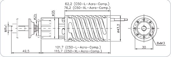 C50-15 XL Acro 6,7:1 Competition Kv 1083