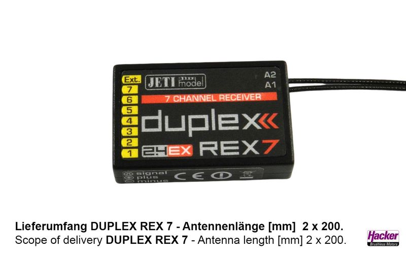 DUPLEX 2.4EX Empfänger REX 7