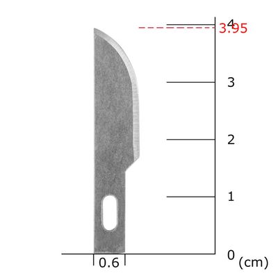 Ersatzklingen rund zu Skalpell 10 Stk.