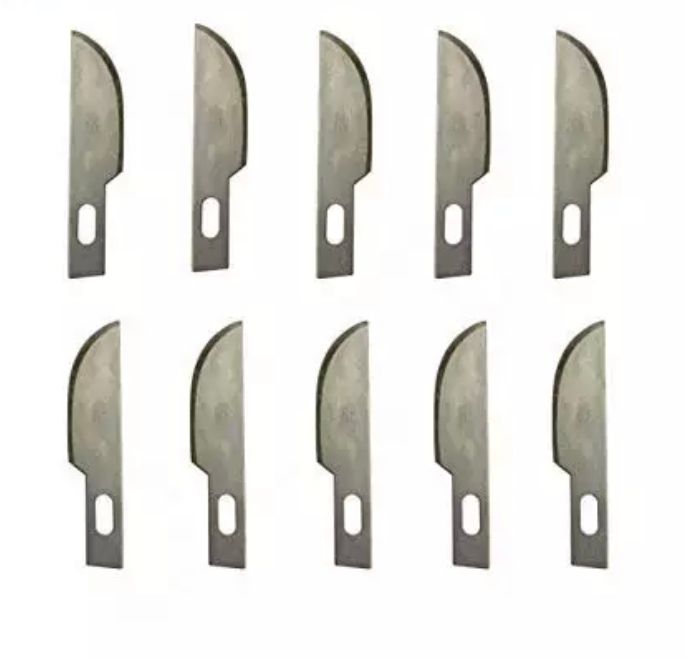 Ersatzklingen rund zu Skalpell 10 Stk.