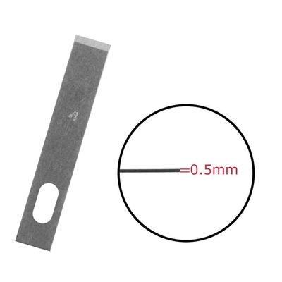 Ersatzklingen Spachtelform zu Skalpell 10 Stk. 0.6mm