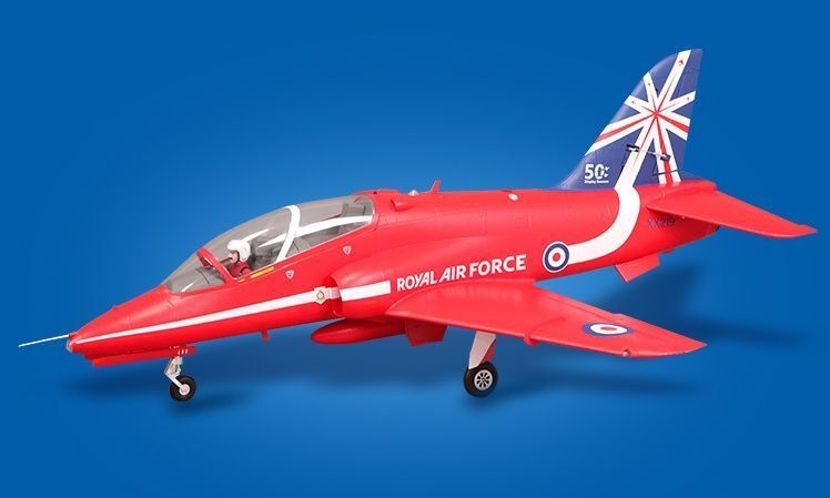 FMS BAE Hawk RAF-Version - 80mm Impeller-Jet, Spw 1042mm, PNP