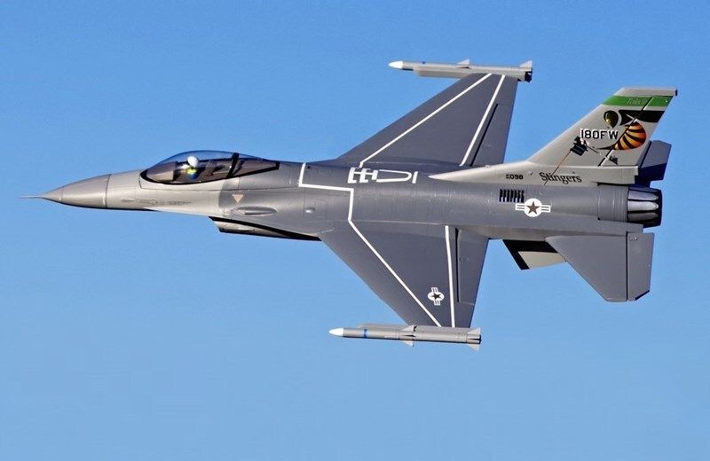 FMS F-16C - V2, 70mm Impeller-Jet, Spw 813mm, PNP mit Gyro