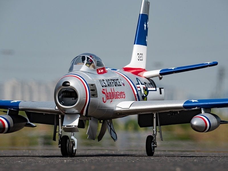 FMS F-86 Sabre Skyblazer