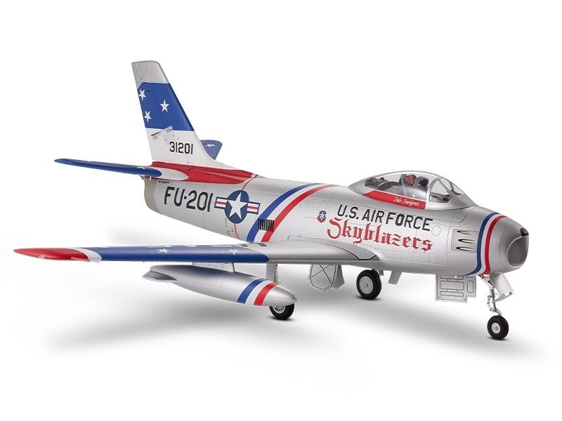 FMS F-86 Sabre Skyblazer