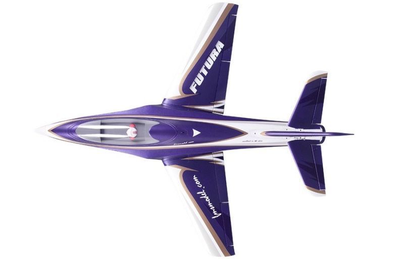 FMS Futura - purple - 80mm Impeller-Jet, Spw 1060mm, PNP