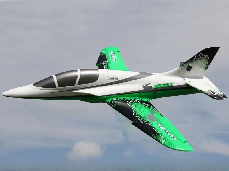 Freewing Banshee 64mm Sport Jet, Spw 900mm, 4S PNP Freewing Banshee 64mm Sport Jet, Spw 900mm, 4S PNP
