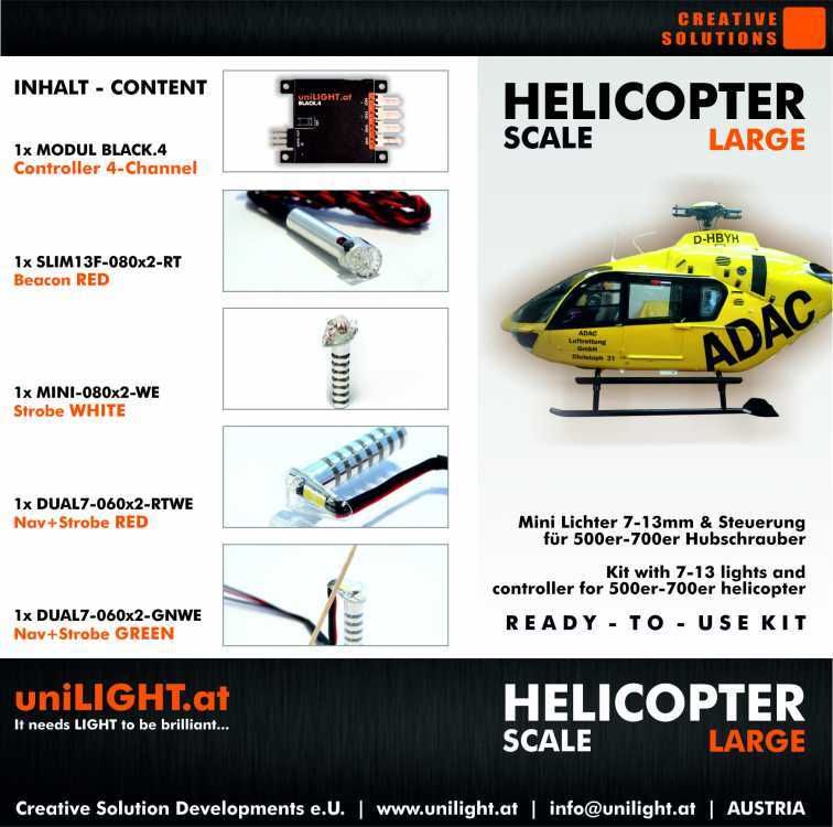 HELISCALE-Large Beleuchtungsset