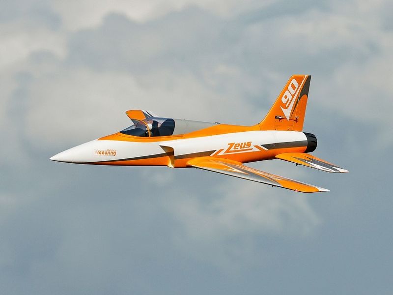 Freewing Zeus 90mm Sport EDF Jet, Spw 1200mm, 8S PNP Freewing Zeus 90mm