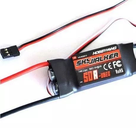 Hobbywing Skywalker 50A Regler 2-4s, 5A UBEC