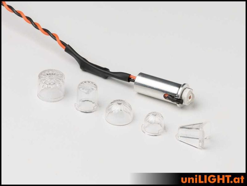 10mm PIN Navigationslicht, 3Wx2, Kurz