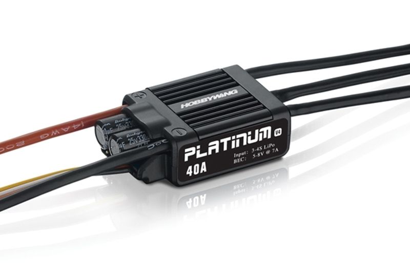 Hobbywing Platinum Pro 40A-4S SBEC V4.0