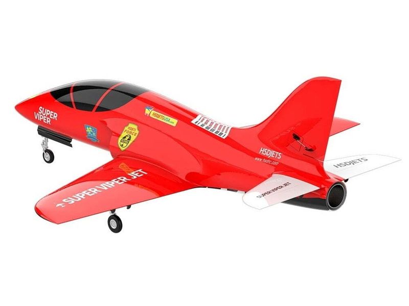 HSD Full Composite Super Viper RED 120mm EDF, Spw 1800mm, PNP-Set
