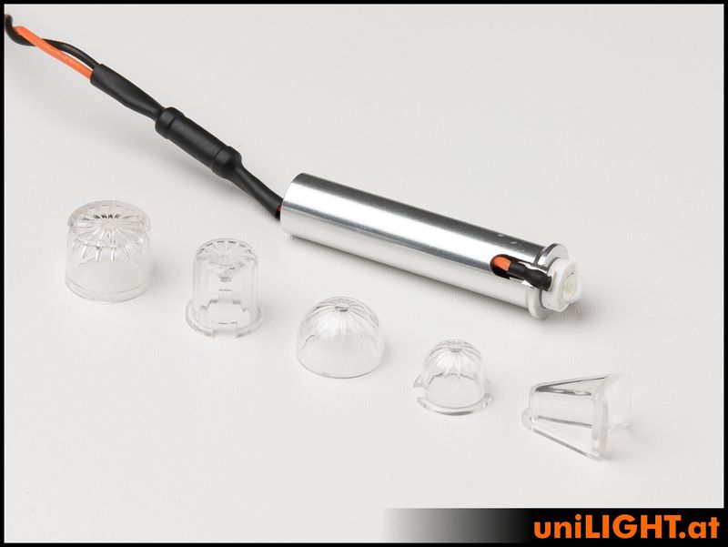 10mm PIN Blitzlicht, 8Wx2, T-Fuse