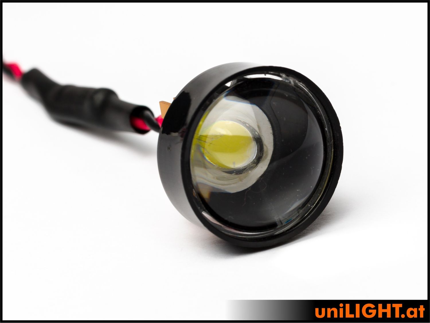 25mm ECO-Scheinwerfer, konvex 60°, 4W