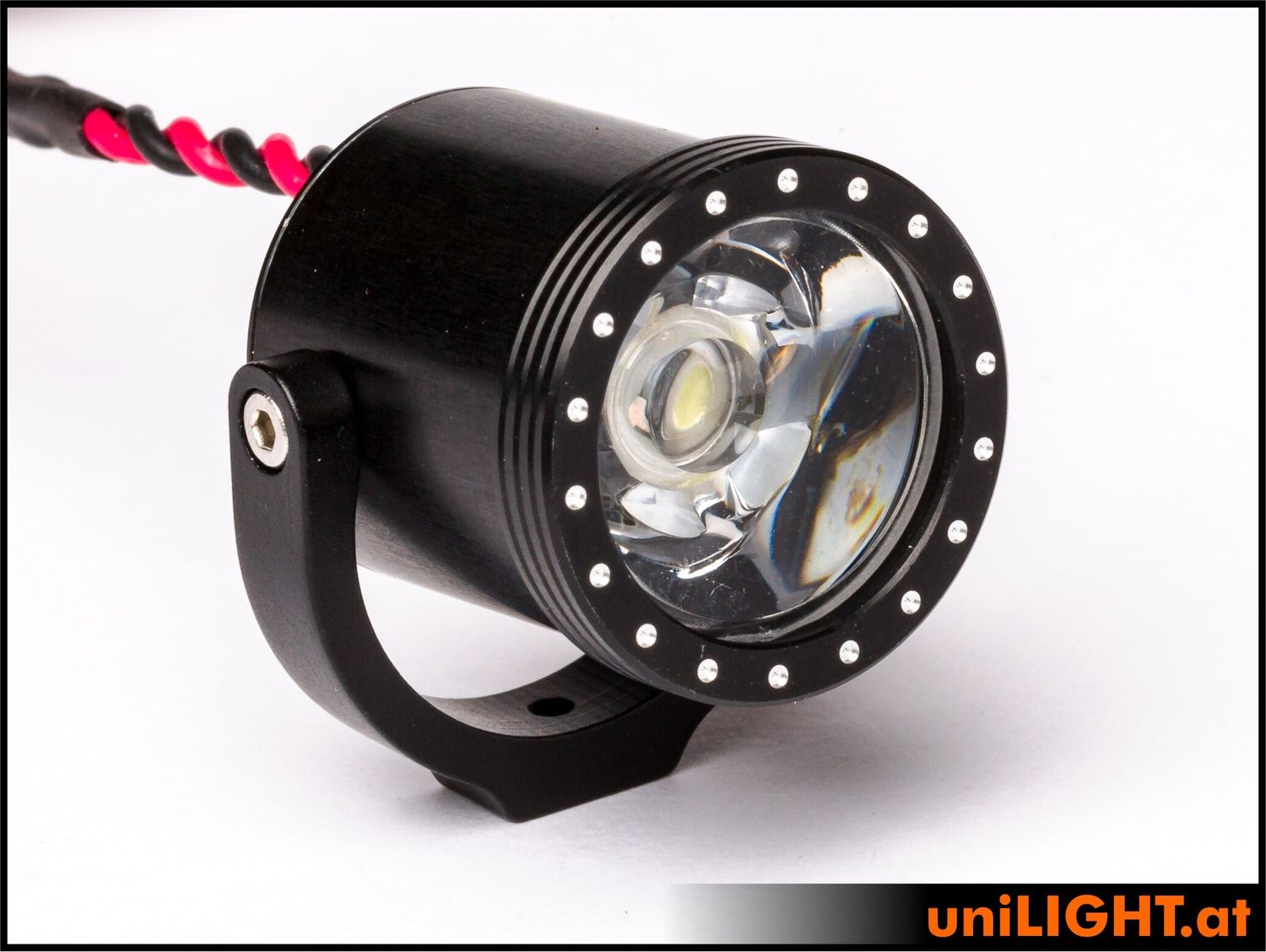 24mm Suchscheinwerfer, SCALE, BLACK, 4Wx2