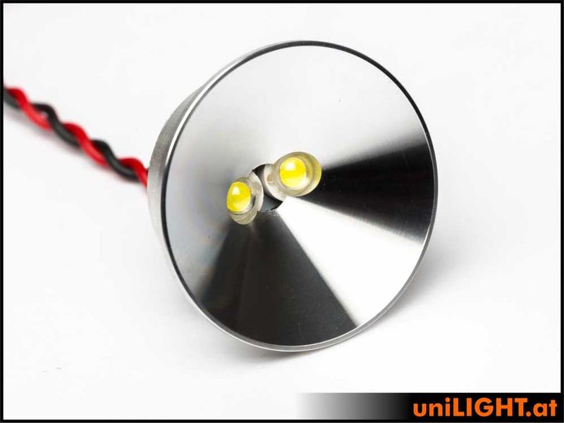 50mm Ultra-Power-Scheinwerfer, 13Wx2, T-FUSE, KURZ
