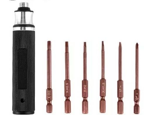 6 in 1 Sechskant-Schraubendreher