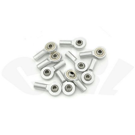 Alu-Gelenkkopf M2 silber