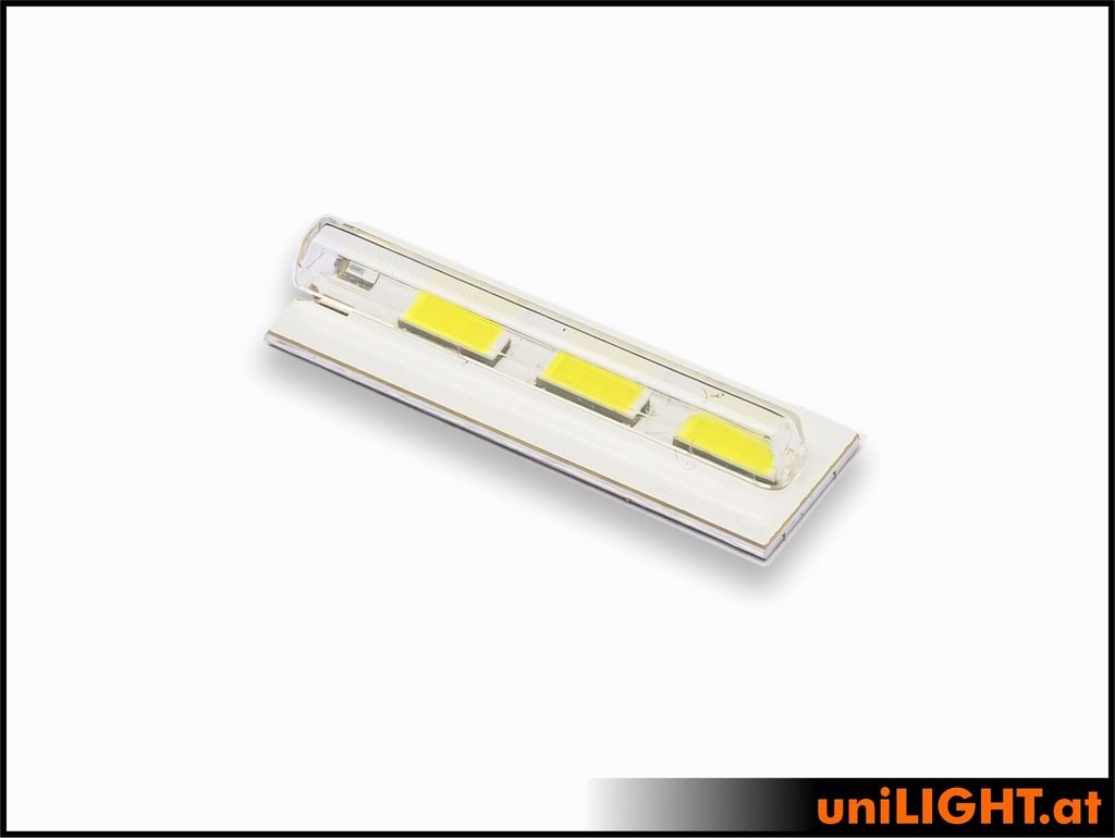 Slim-Blitzlicht Balken, 12V/3S, TRIPLE