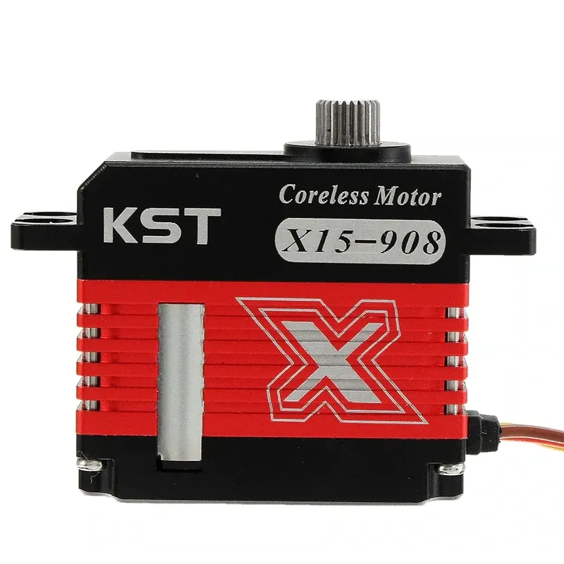 KST X15-908 V8.0 HV Coreless Cyclic Mini Servo 9.2kg 0.08sec KST X15-908 V8.0 HV Coreless Cyclic Mini Servo 9.2kg 0.08sec