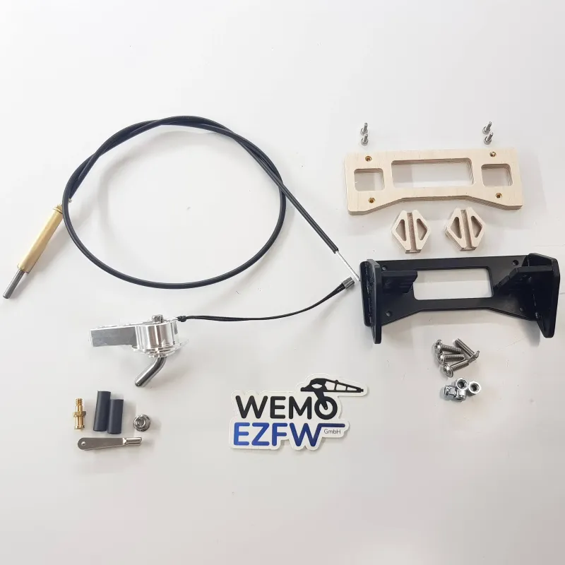 Schleppkupplung mit Flitschenhaken für 20 mm Servo